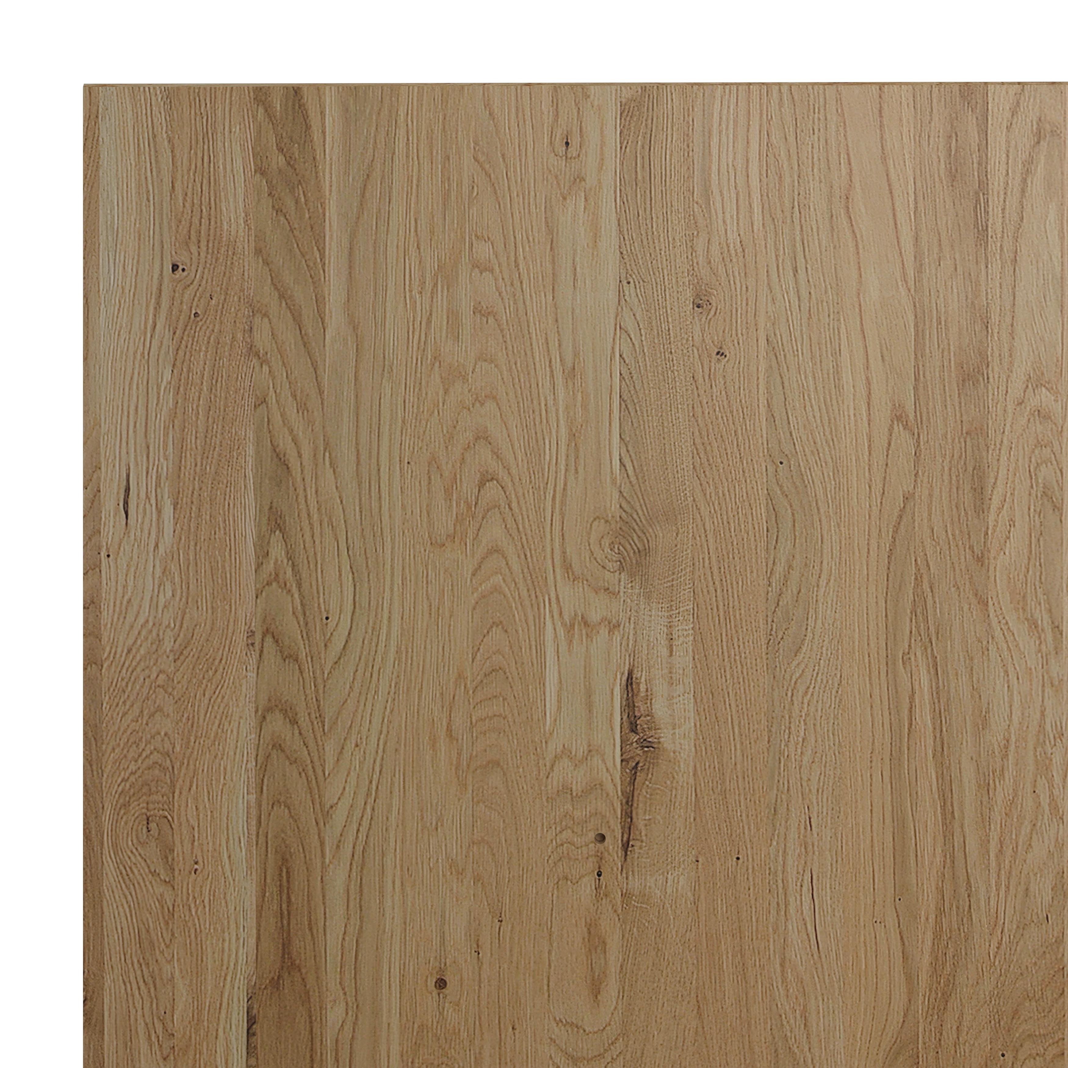 SÄNG DUNA - ekfärgad, Modern, trä (180/200cm) - Bessagi Home