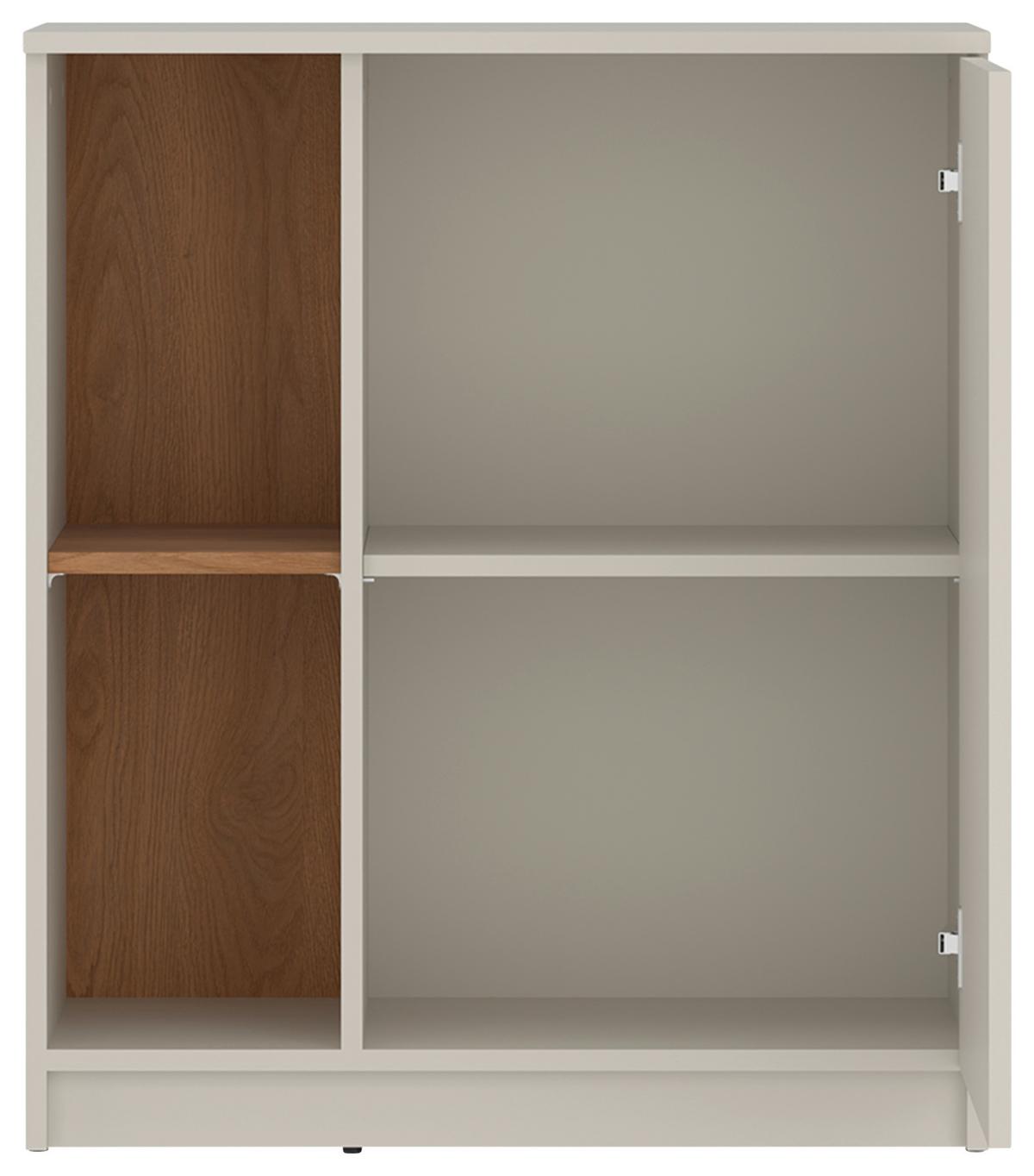 Komoda Fano - kašmir/boje hrasta, Moderno, drvni materijal/plastika (72,8/84,8/40cm) - Modern Living