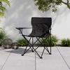 CAMPINGSTOL BLACKY - svart, Basics, metall/textil (80/80/51cm)