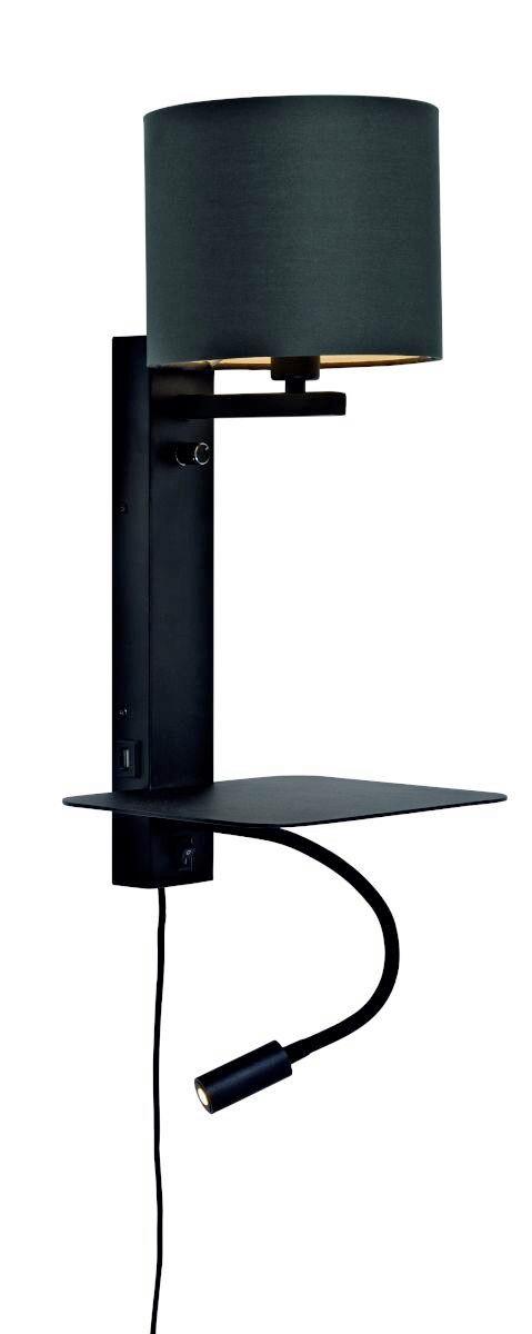 Falilámpa Florence/wxl/b/1815/b - fekete, Trend (24/22/52cm) - It's about Romi
