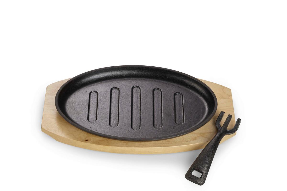 Set Ponev Echtwerk, Vklj. Deska, 4 Kos - črna, Basics, kovina (28/18/2cm) - Echtwerk