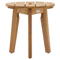 Gartenbeistelltisch Chania ca. 40x40 cm Akazie massiv - Akaziefarben, KONVENTIONELL, Holz (40/40/42cm) - Gardenson