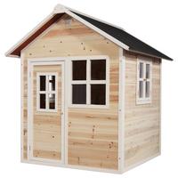 Spielhaus Exit Loft Naturfarben/Kernbuche - Naturfarben/Kernbuche, KONVENTIONELL, Holz (149/135/159cm) - EXIT Toys