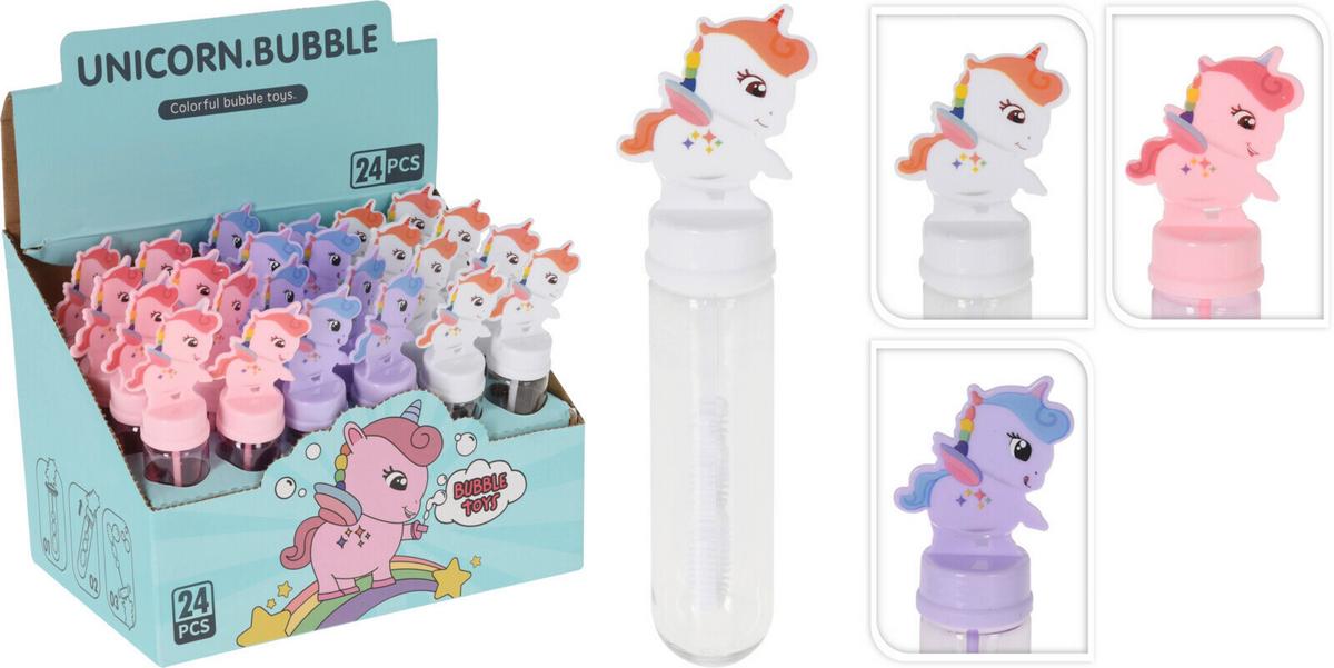 Buborékfújó Unicorn - műanyag (0,03l)