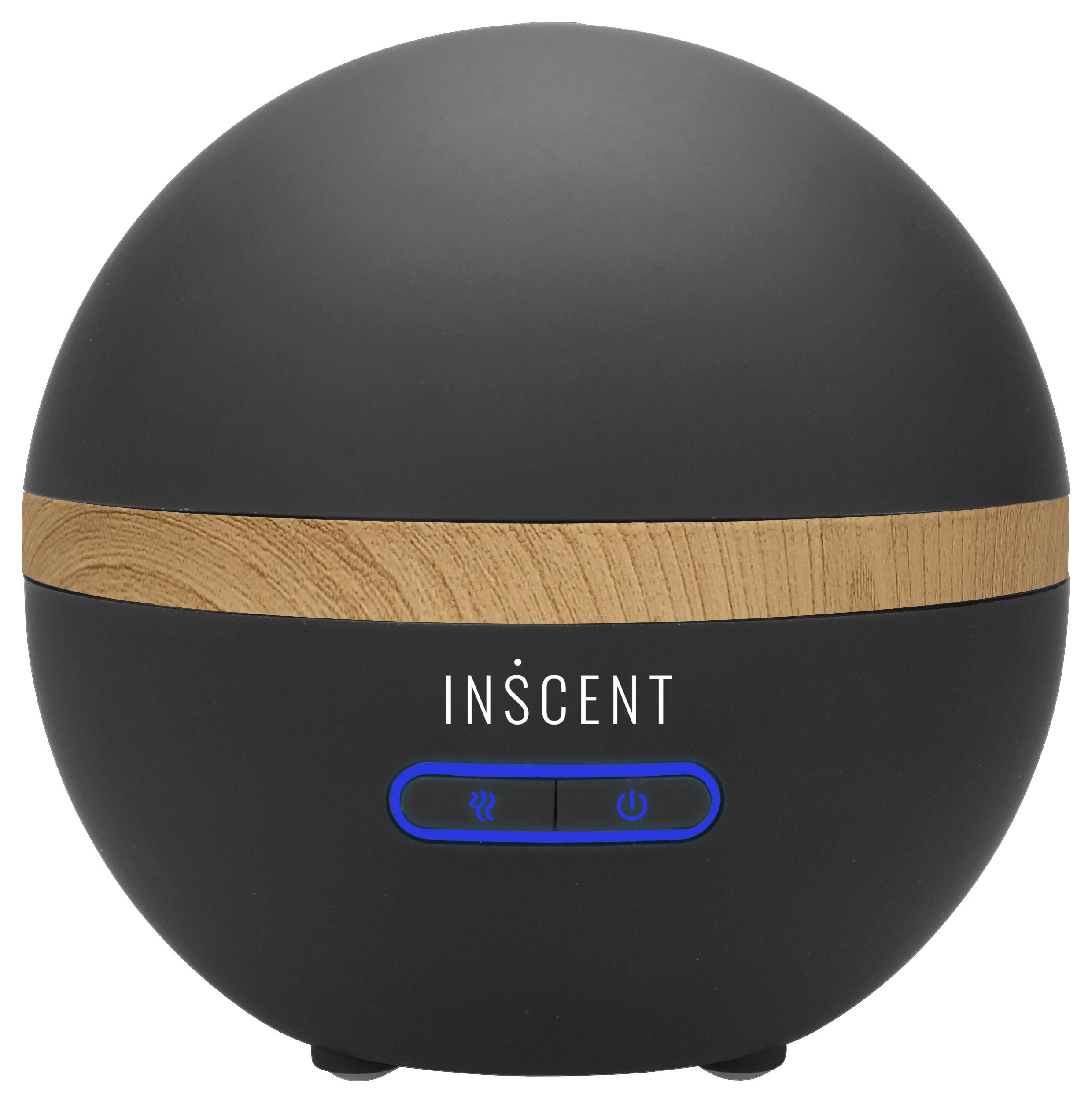 Diffuser Inscent in Schwarz - Schwarz/Naturfarben, Design, Kunststoff (13/13/13cm) - Inscent