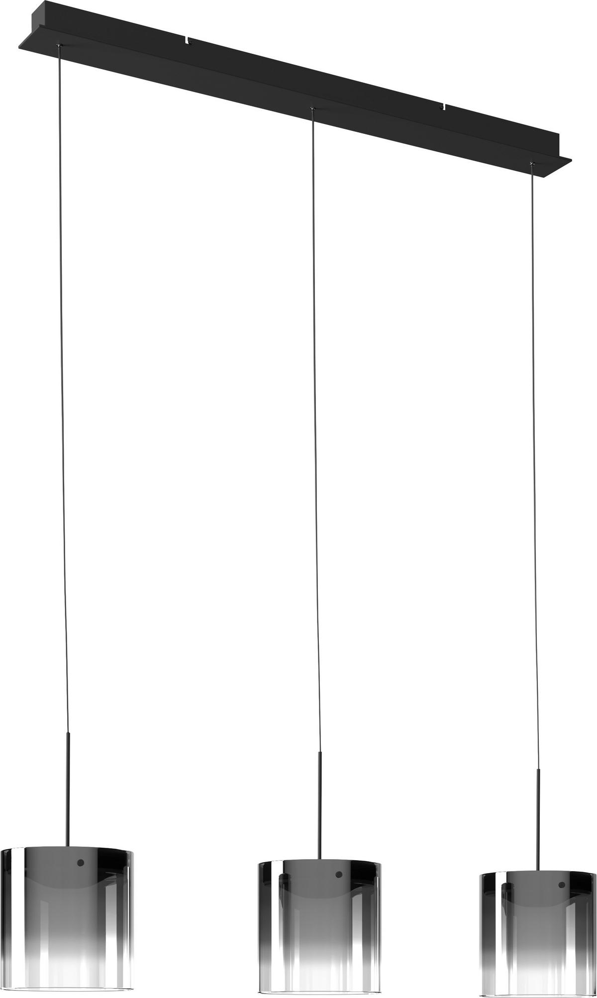 LAMPA WISZĄCA LED BAIA *DK* - czarny, Design, metal/szkło (100/20/180cm) - Dieter Knoll