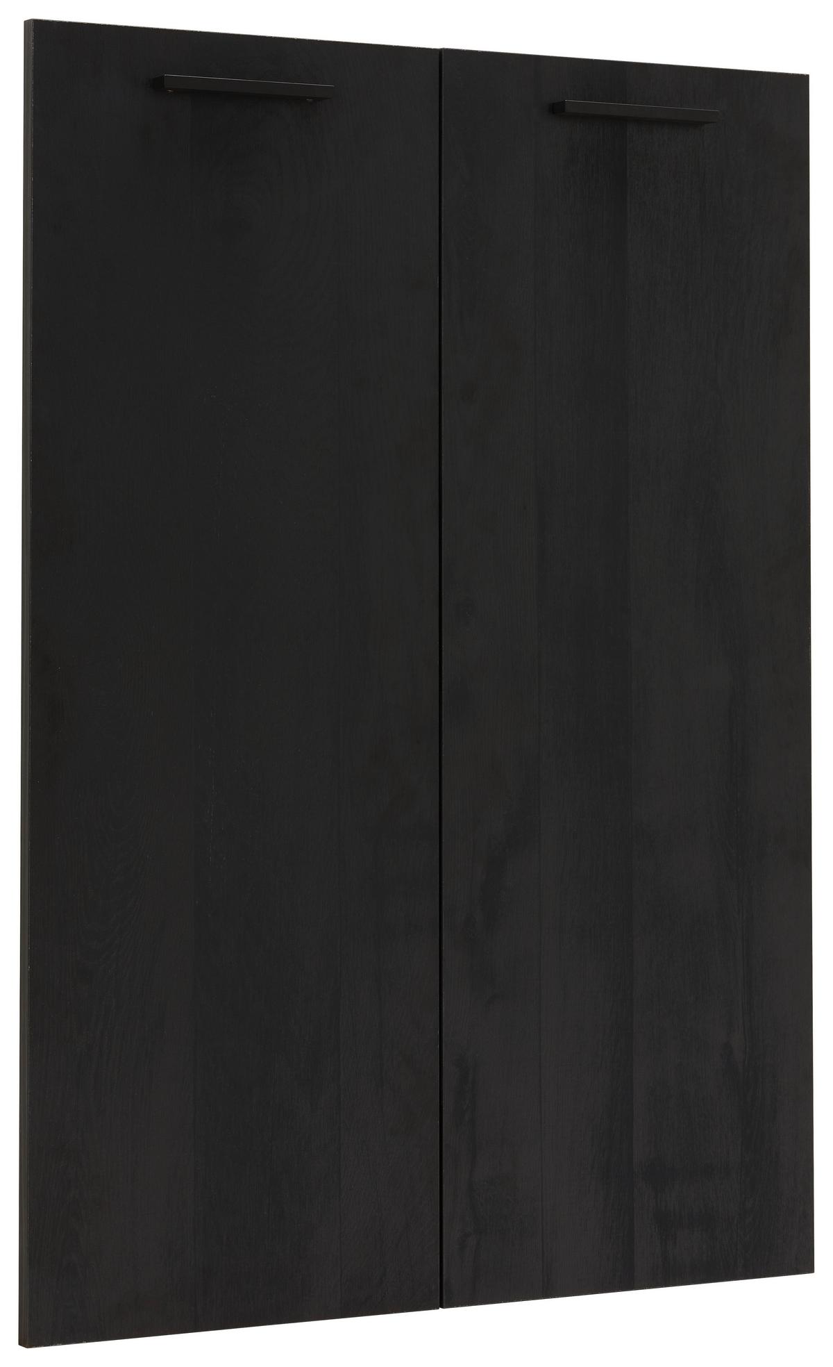 Set Vrat Davinci - črna, Moderno, kovina/leseni material (75/105/2cm) - Mömax