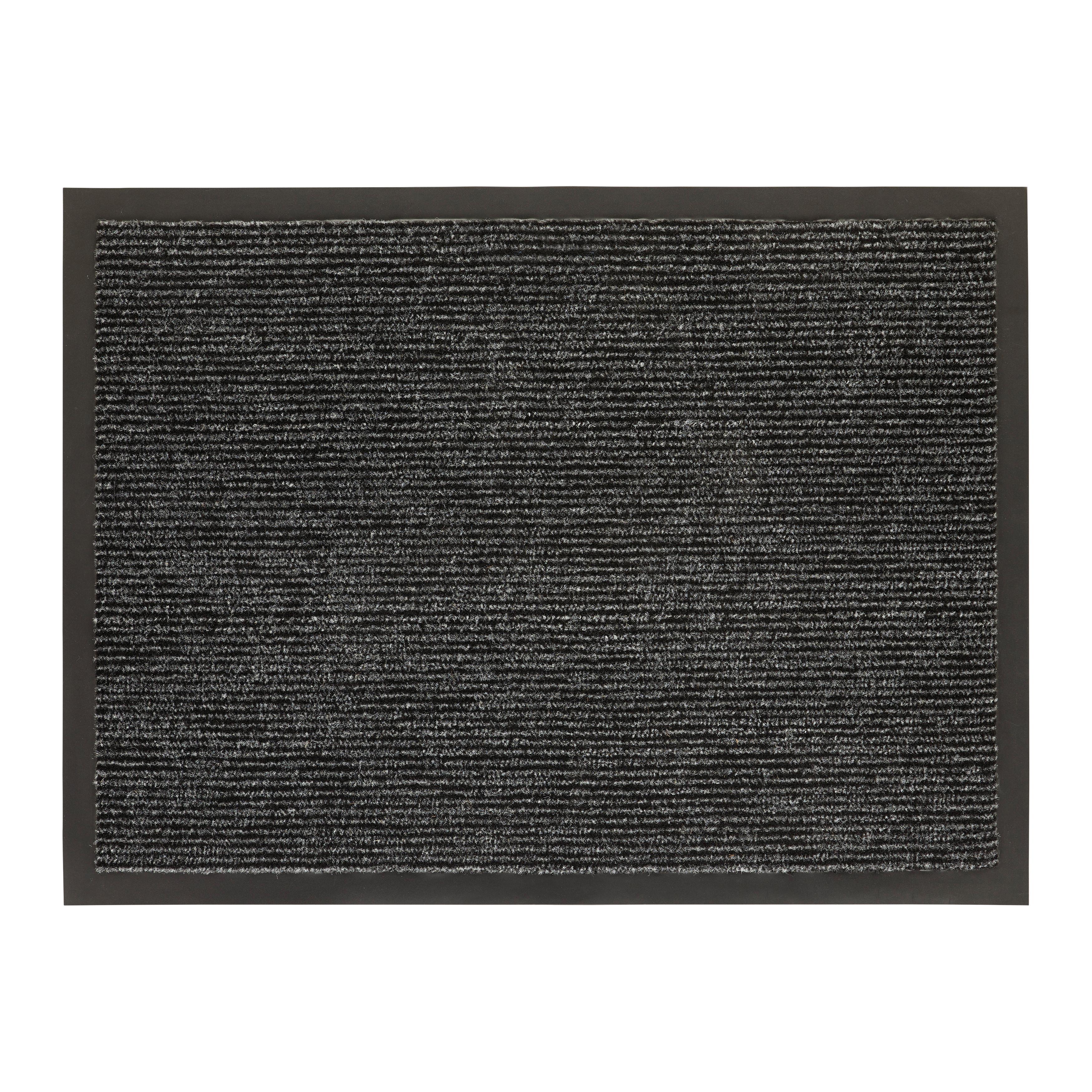 FUSSMATTE MAXI 2 - Anthrazit, Basics, Kunststoff (60/80cm) - Modern Living