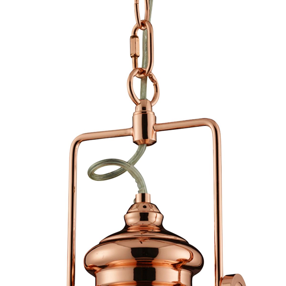 Függeszték Louisiana 2297cu - rézszínű, Design, műanyag/fém (31/150cm)