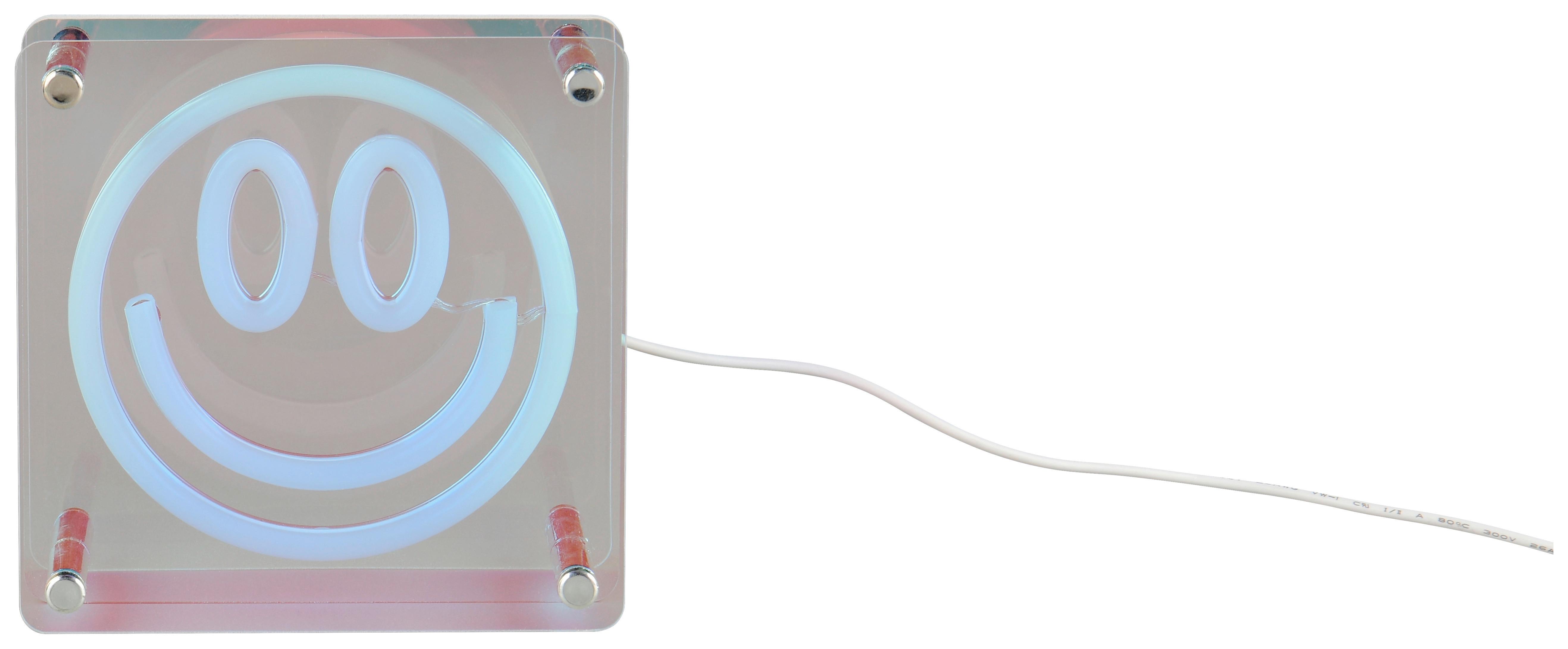 LED-DEKORATIONSLAMPA HELGA - transparent, Modern, metall/plast (14,5/14,5/5cm) - Mömax