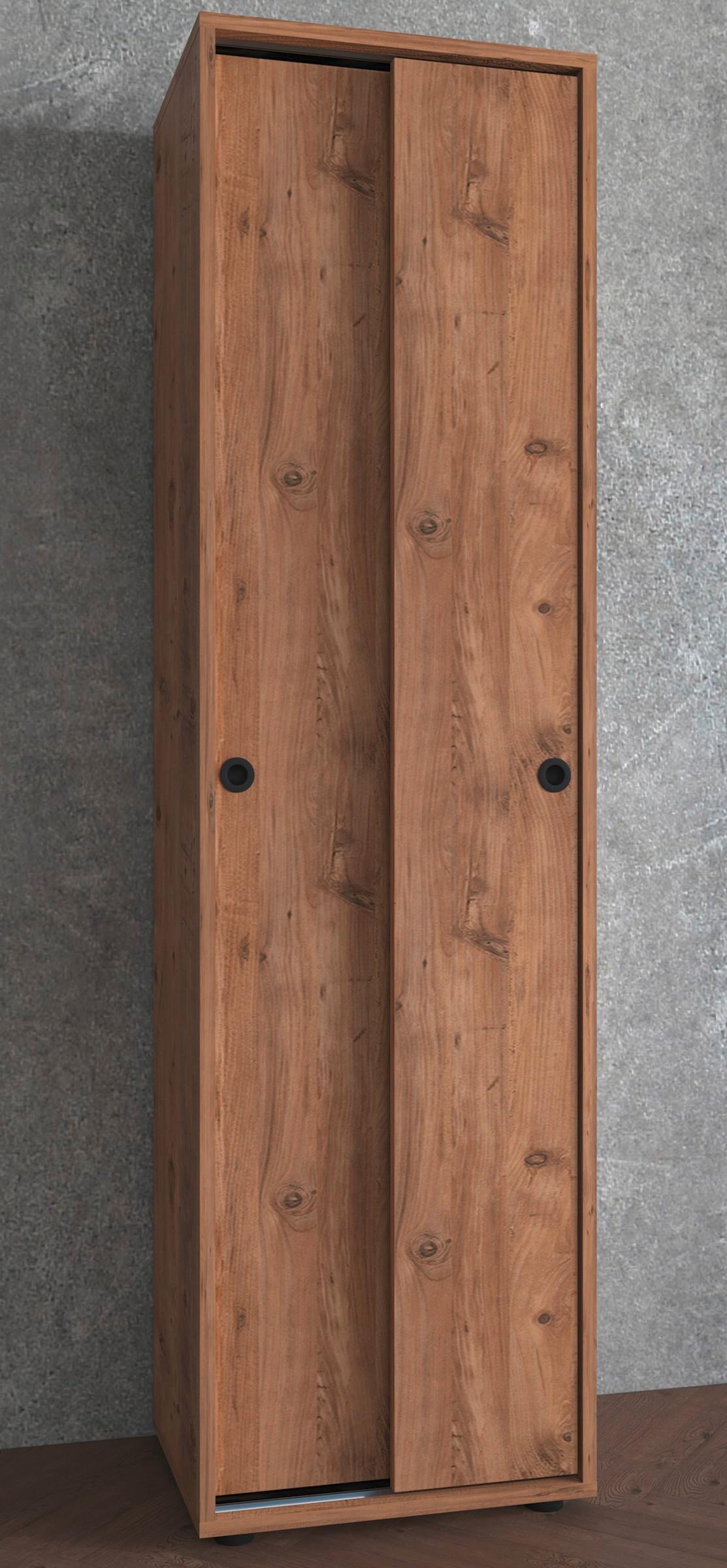 AKTENSCHRANK ULAS - Honigeiche, Design, Holzwerkstoff (49/168/38cm) - MID.YOU