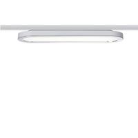 Schienensystem-Strahler Panel Loop max. 7 Watt - Chromfarben/Weiß, Design, Kunststoff/Metall (38/3,5/11cm) - Paulmann