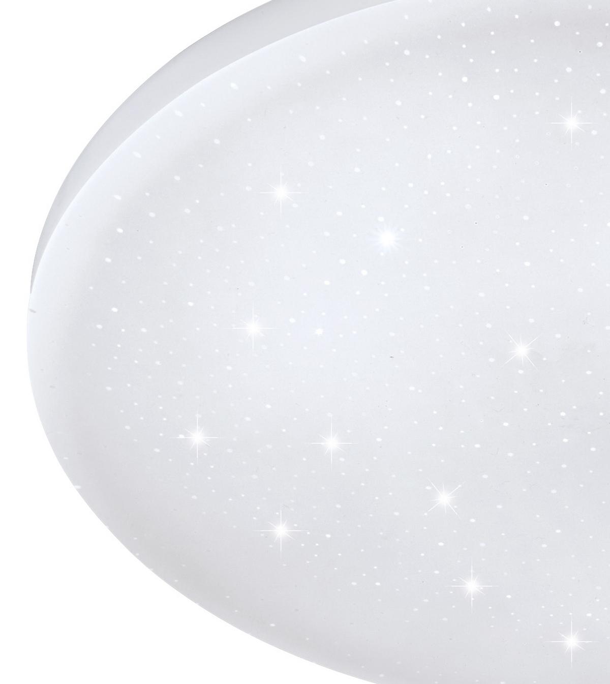 Led-deckenleuchte Frania-S - Weiss, Modern, Kunststoff/Metall (22/5,5cm) - Eglo