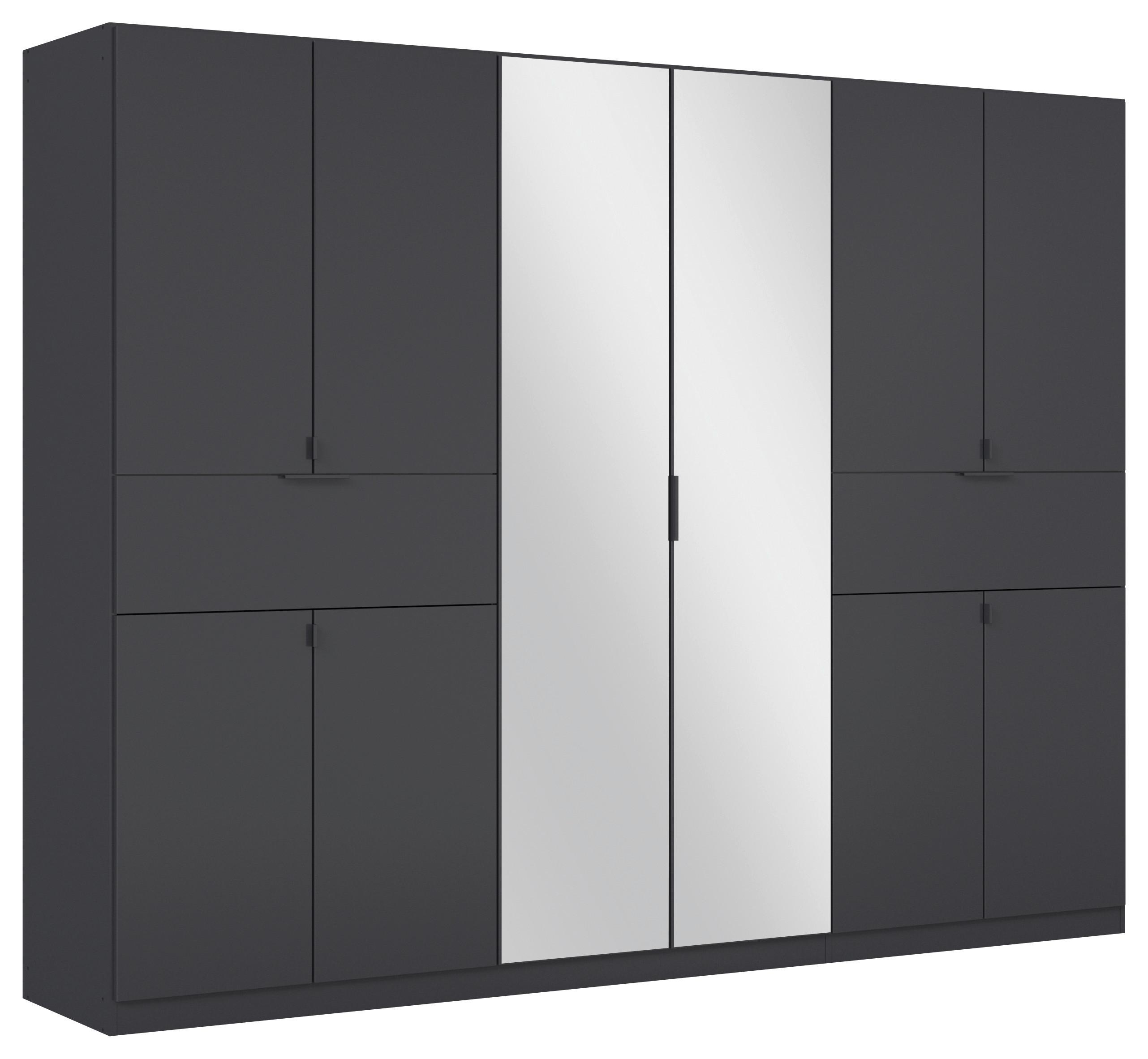 Ormar S Klasičnim Vratima Ticao - siva/srebrne boje, Moderno, drvni materijal/metal (271/210/54cm) - Modern Living