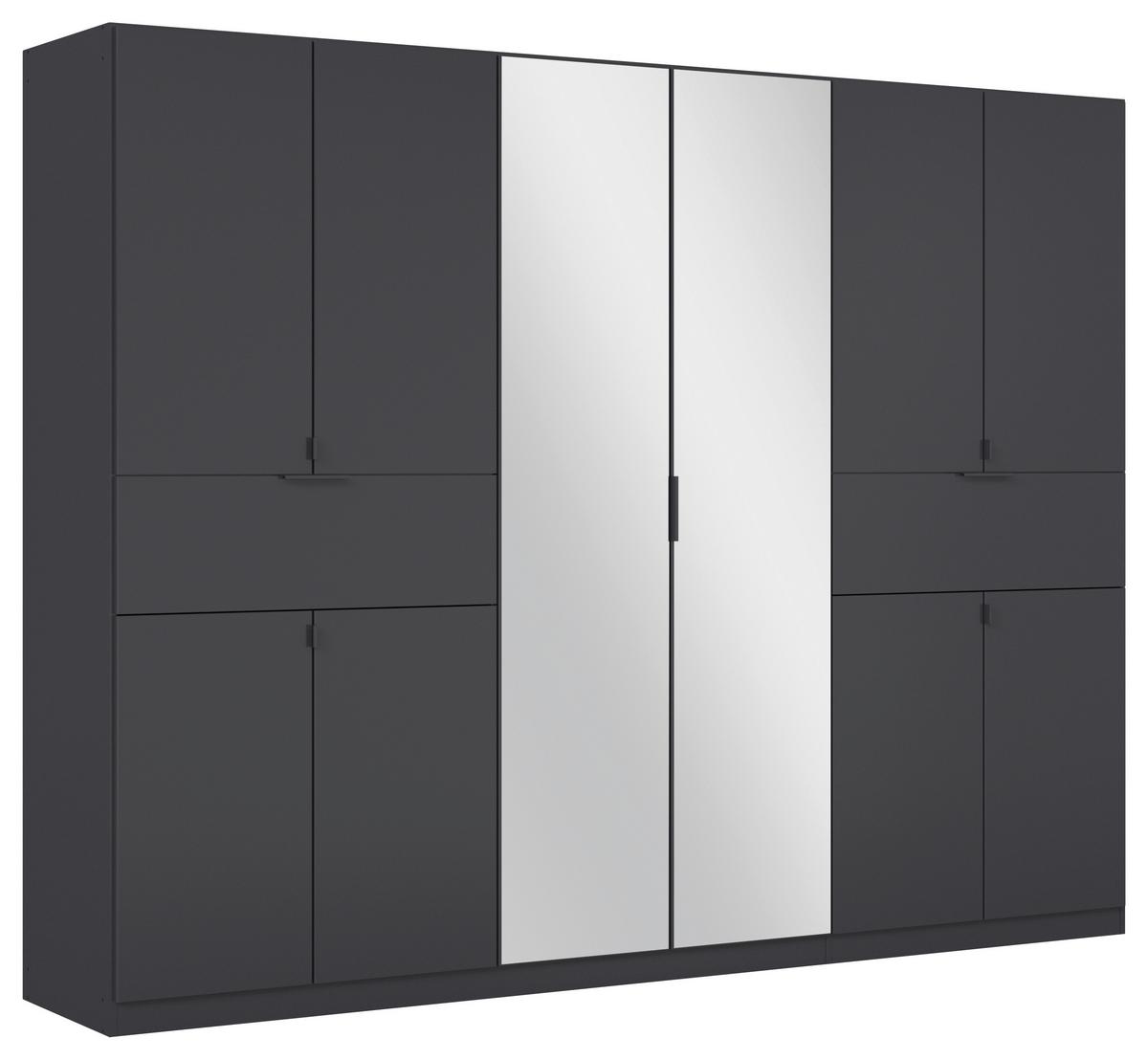 Ormar S Klasičnim Vratima Ticao - siva/srebrne boje, Moderno, drvni materijal/metal (271/210/54cm) - Modern Living