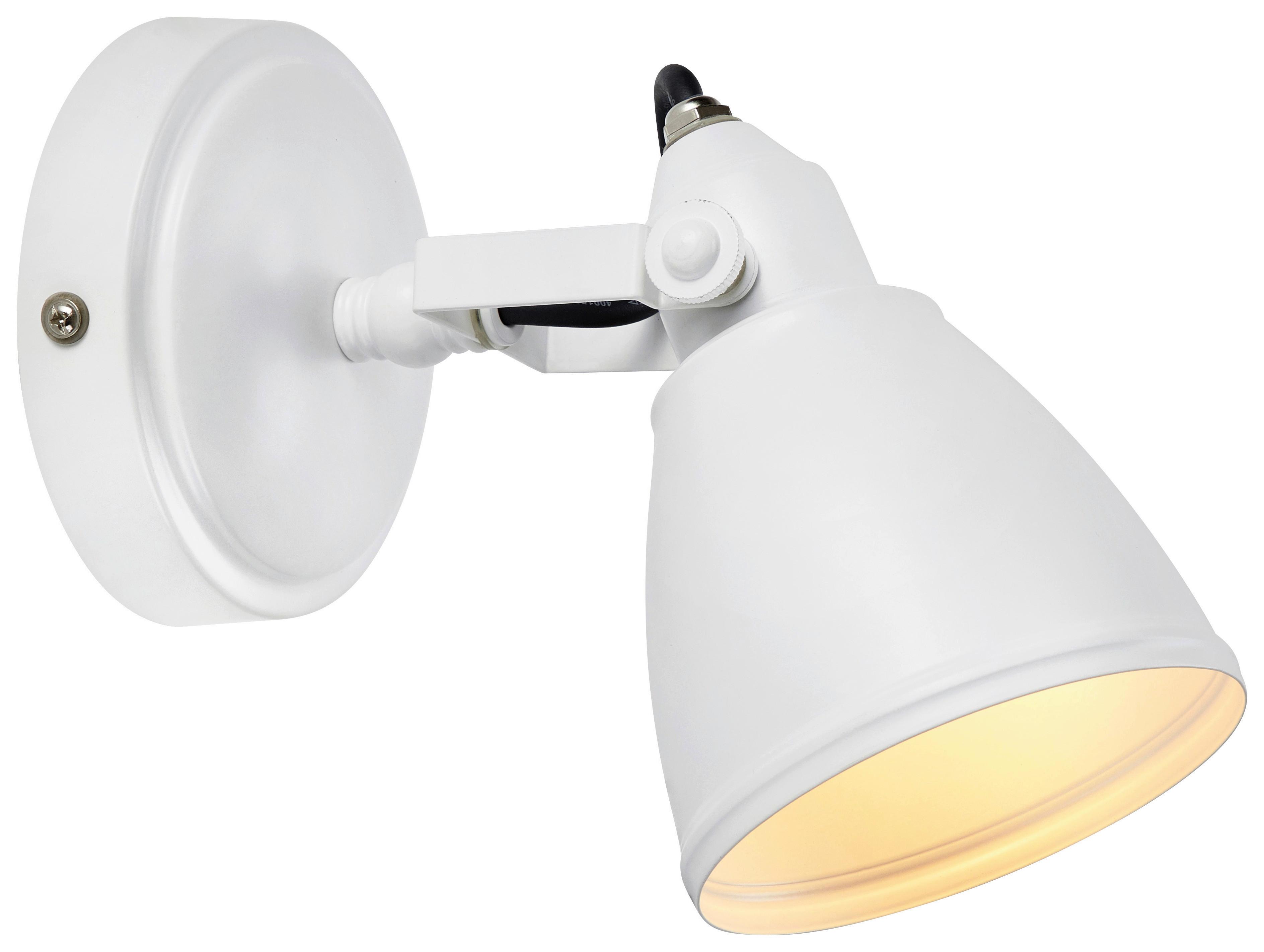 Wandleuchte Fjällbacka max. 20 Watt - Weiß, Basics (26/12/20,5cm) - Markslöjd