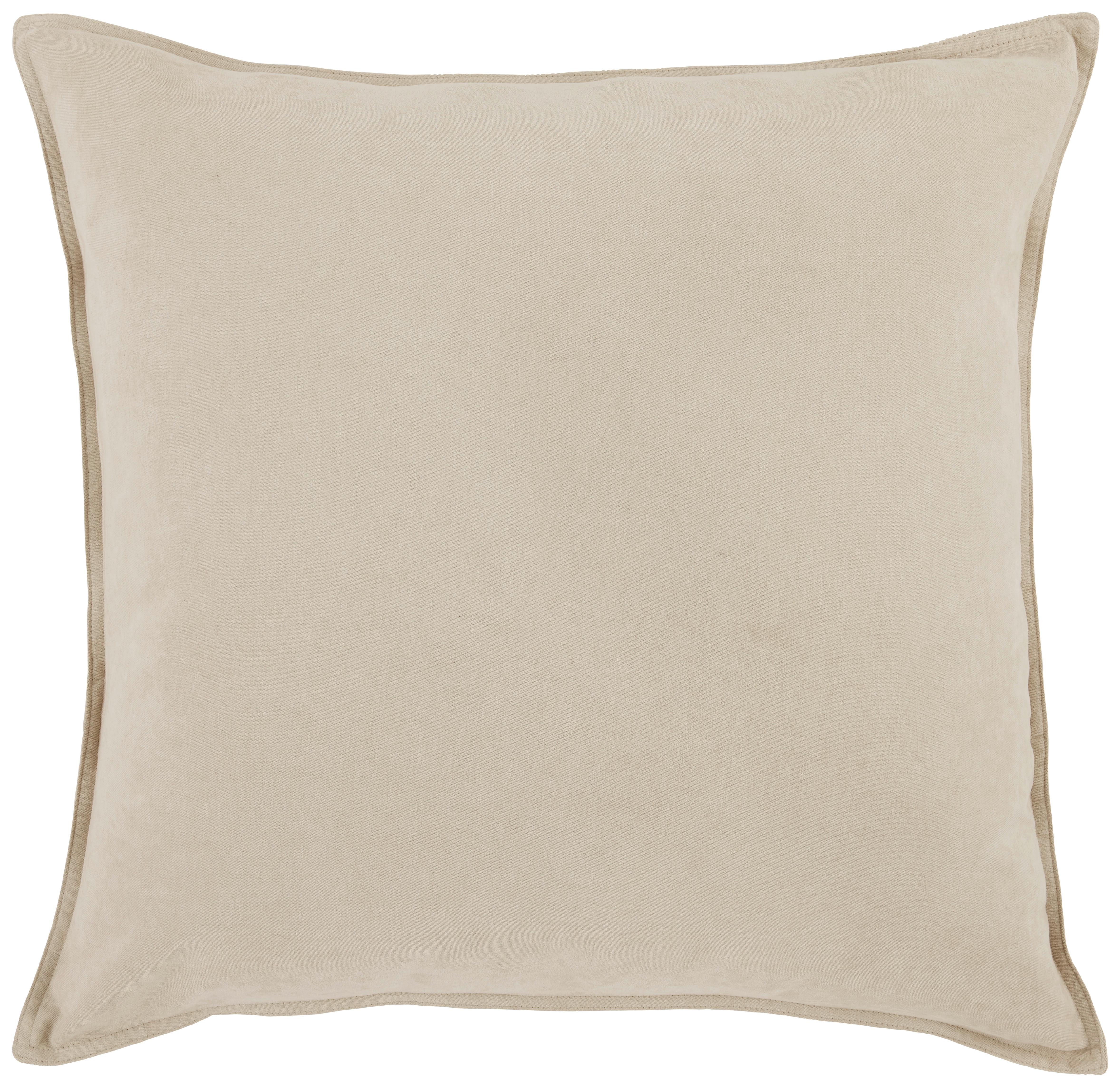 Zierkissen Nathi in Beige ca. 60x60cm - Beige, Konventionell (60/60cm) - Mömax
