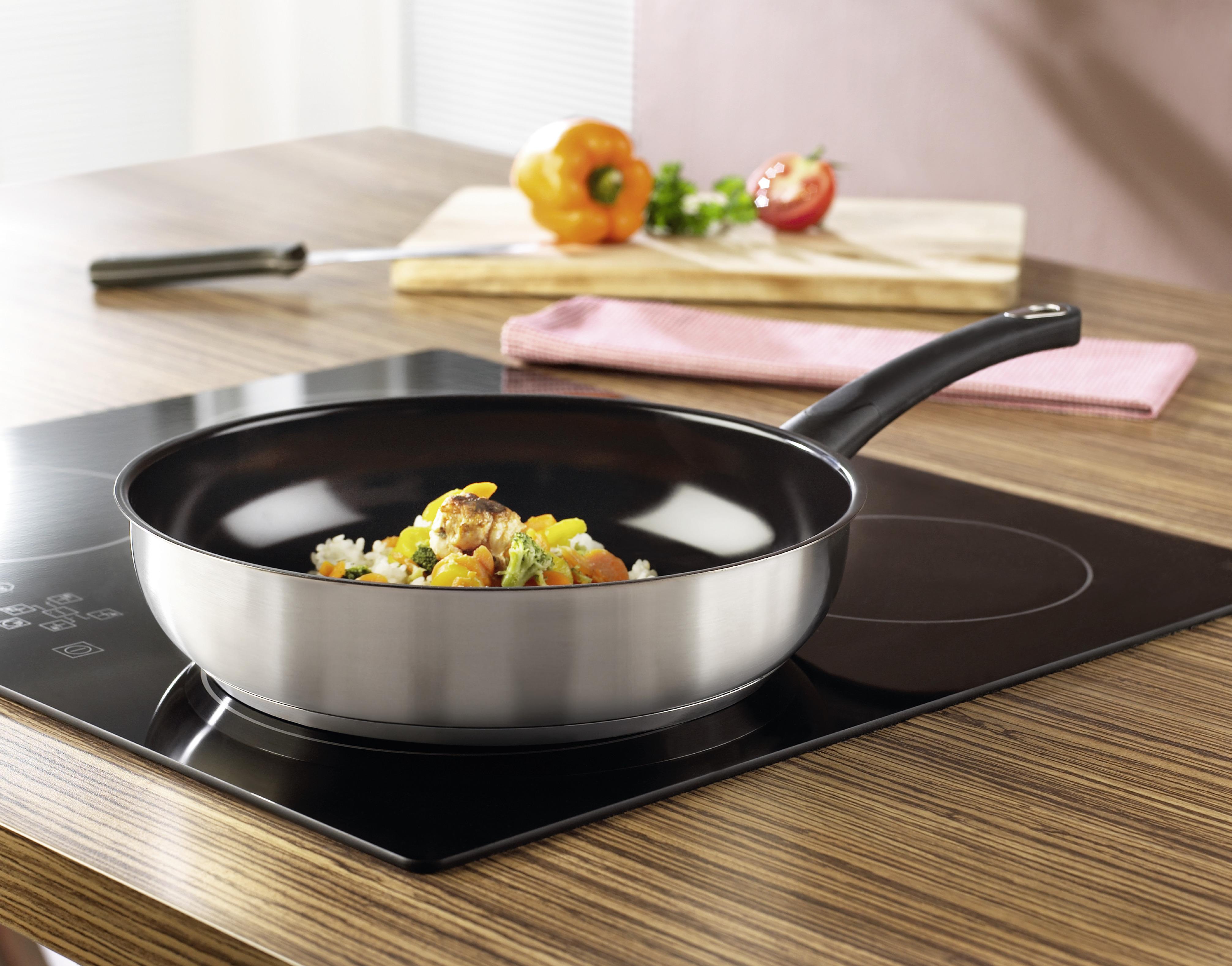 KOCHTOPFSET TOP LINE XL -AKT- - Klar/Silberfarben, Glas/Metall - ELO