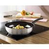 GRYT- OCH KASTRULLSET TOP LINE XL -AKT- - klar/silver, metall/glas - ELO
