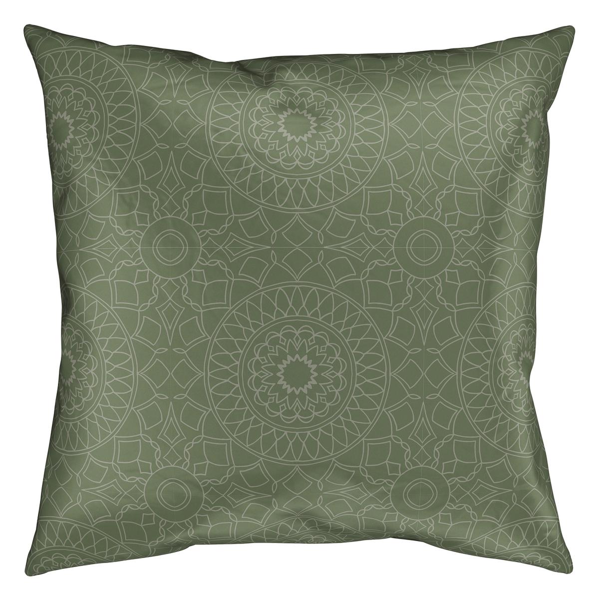 Bettwäsche Elisa in Grün ca. 135x200cm - Beige, MODERN, Textil (135/200cm) - Premium Living
