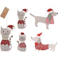 Karácsonyfadísz Xmas - műanyag (8/16/1cm)