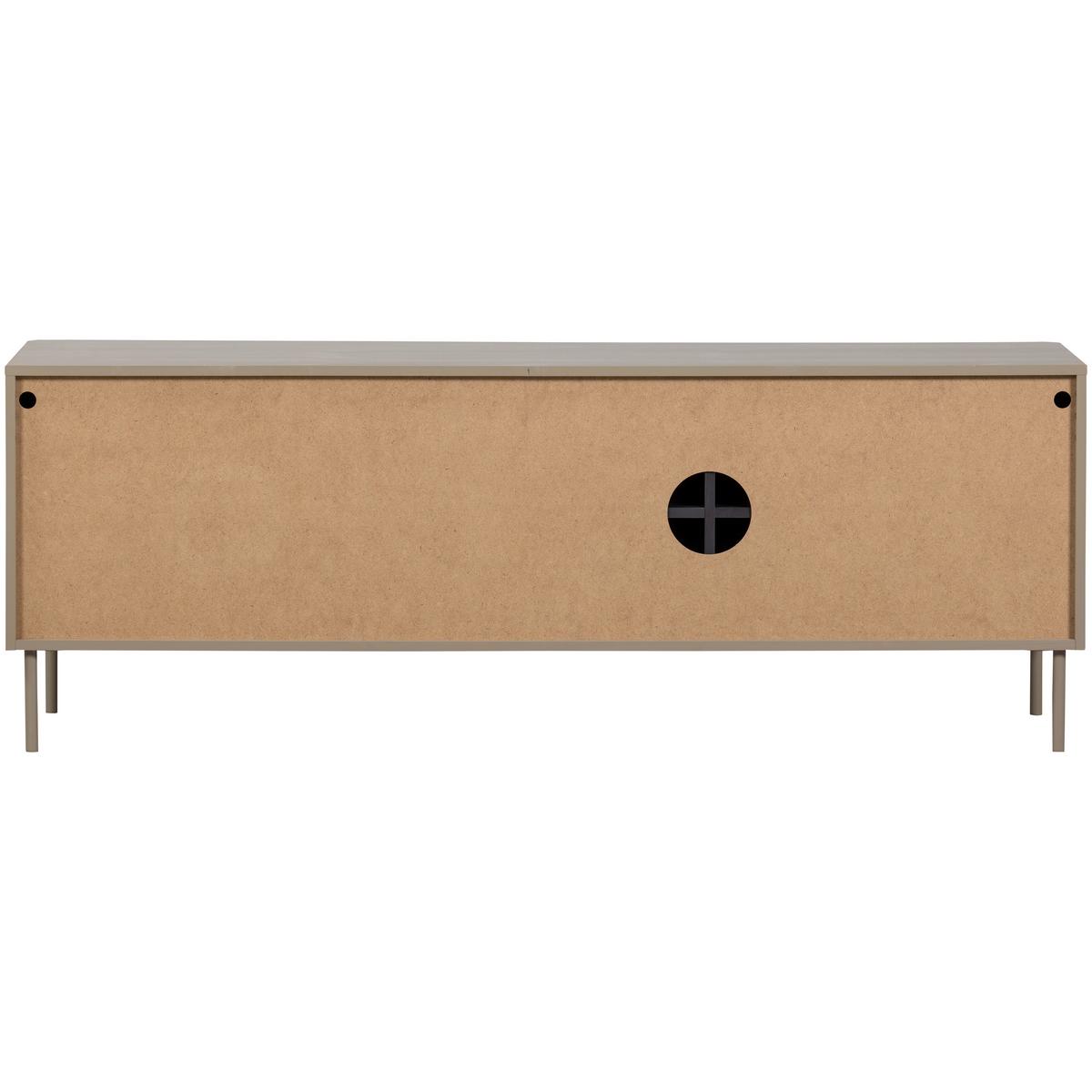 LOWBOARD Gunnar Schlammfarben B: 154cm - Schlammfarben, Design, Holz/Metall (154/56/44cm) - Livetastic