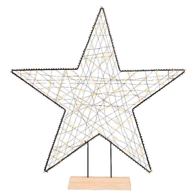 DEKORACJA ŚWIETLNA LED 486409 - Konventionell, metal (4,00/58,00/58,00cm) - X-Mas