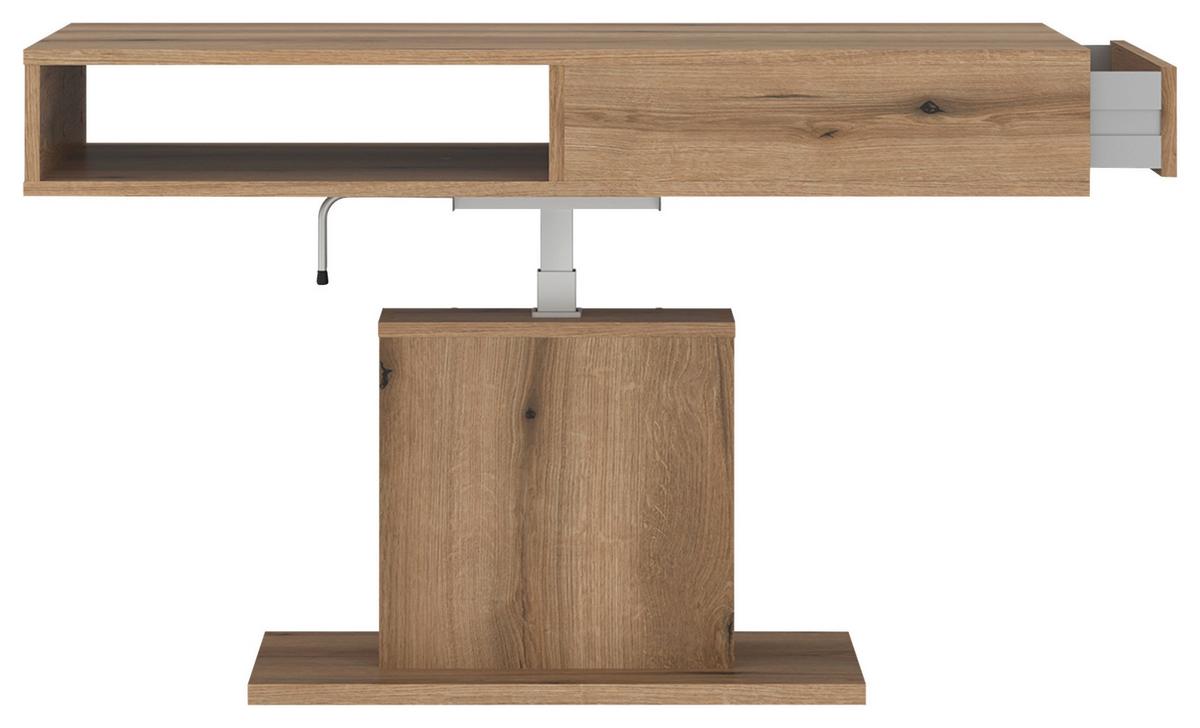 Stolić Cortado - boje hrasta, Moderno, drvni materijal (110/59,6-79,6/65cm) - Modern Living