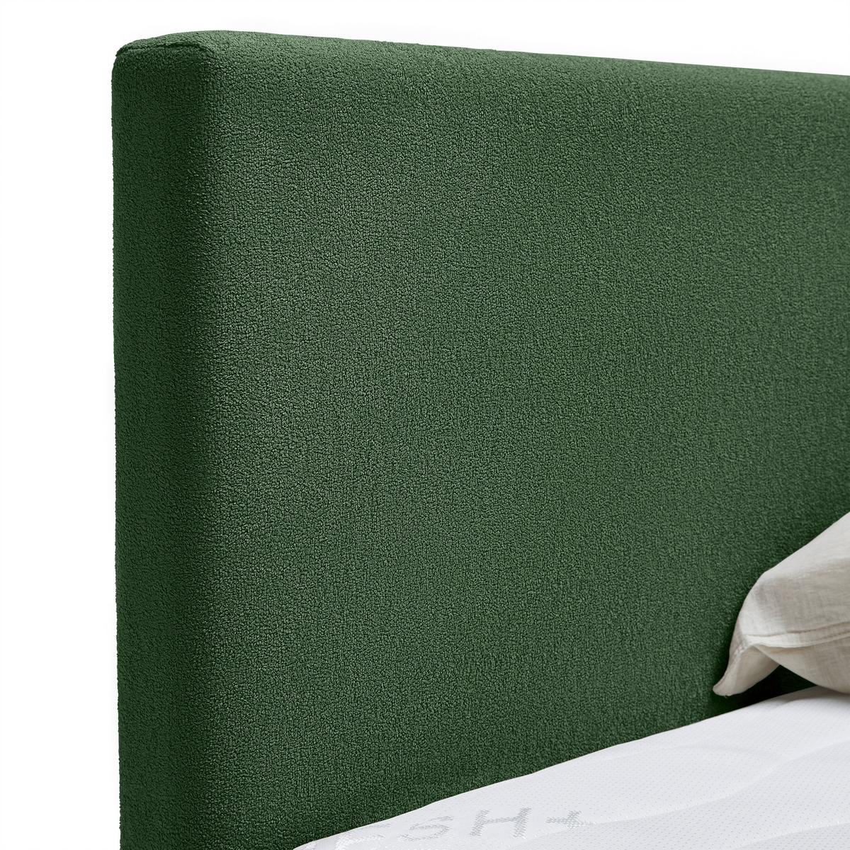 Boxspring Krevet Mira 2 - zelena, Moderno, metal/tekstil (180/200cm) - Based