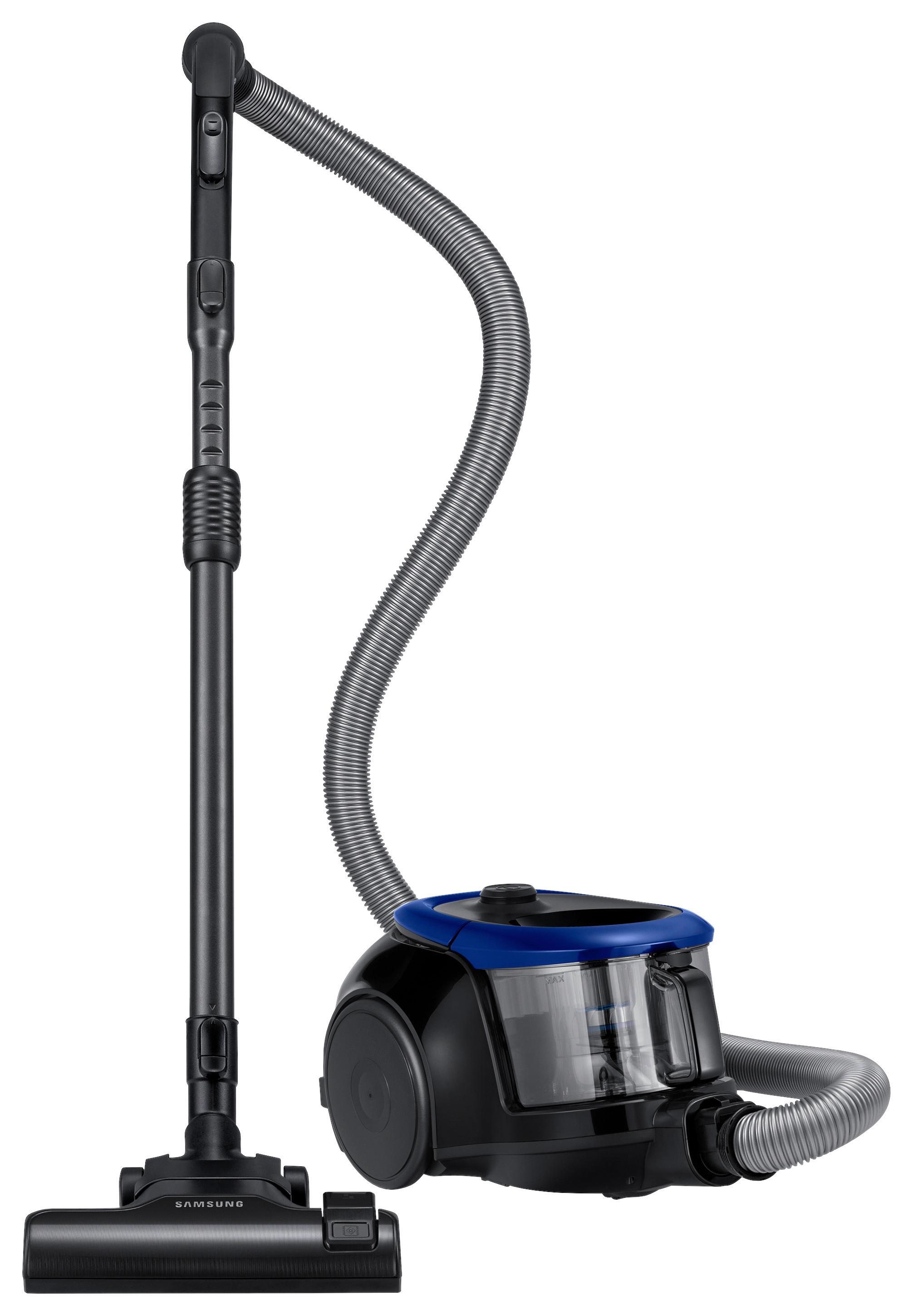ODKURZACZ PODŁOGOWY VC07M2110SB - niebieski/czarny, Basics, tworzywo sztuczne/metal (30,8/32,8/55cm) - Samsung