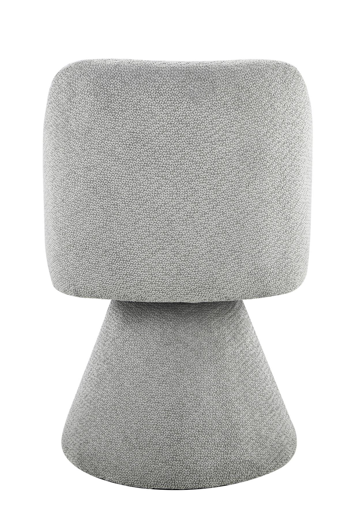 STUHL-SET BARI II S 2ER-SET - Grau, MODERN, Textil/Metall (54/84/61cm) - MID.YOU