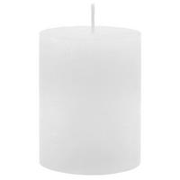 Stumpenkerze LIA Weiß - Weiß, MODERN (6,8/9cm) - Premium Living