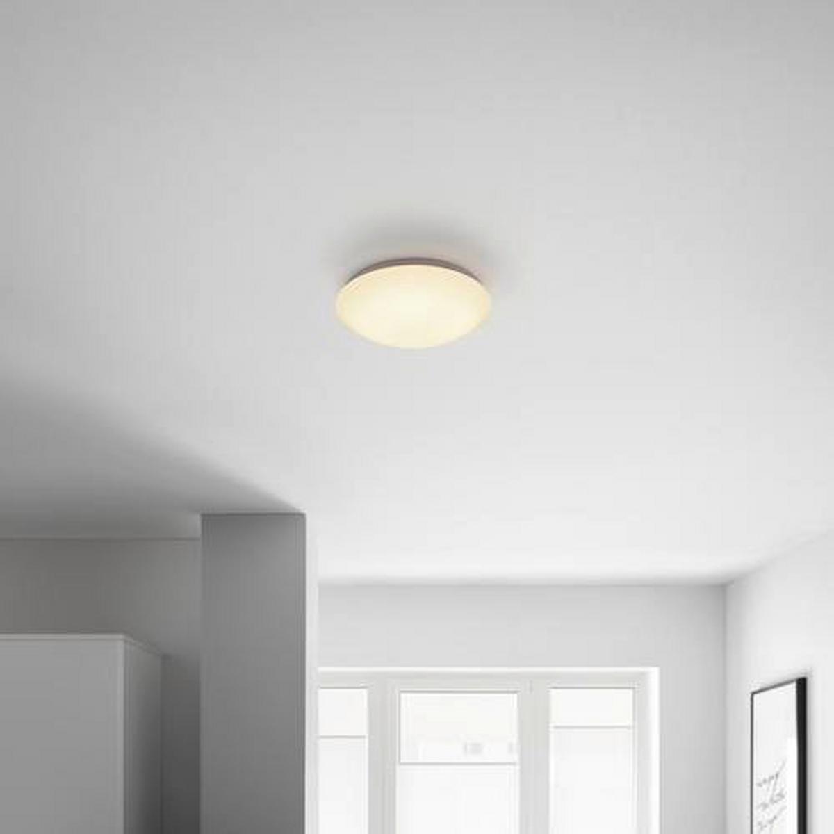 LED-Deckenleuchte Missy, max. 12 Watt - Weiß, MODERN, Kunststoff/Metall (29/9cm)