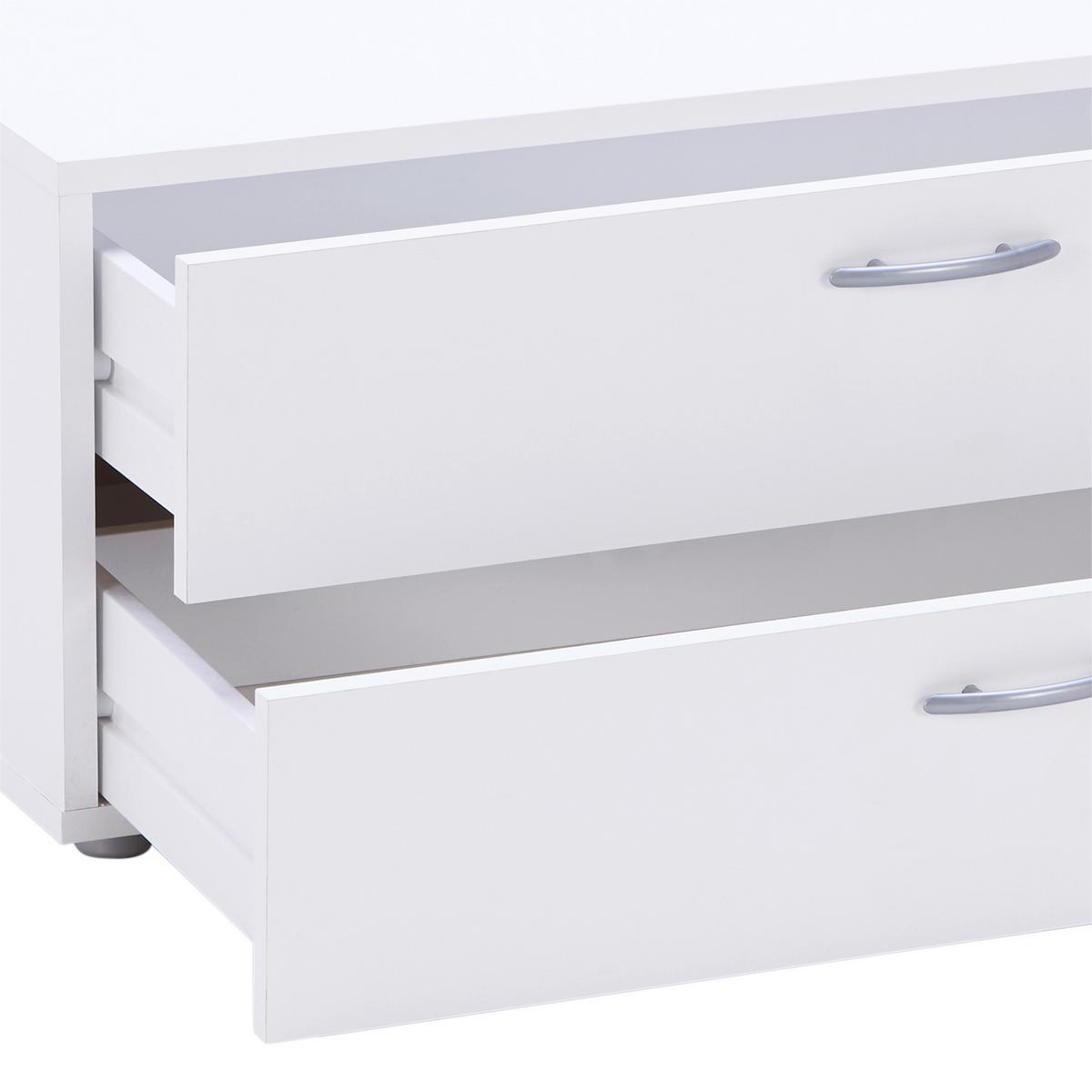 Kutija Za Ladicu Basic - bijela, Konvencionalno, drvni materijal (74/35/52cm) - Best Price