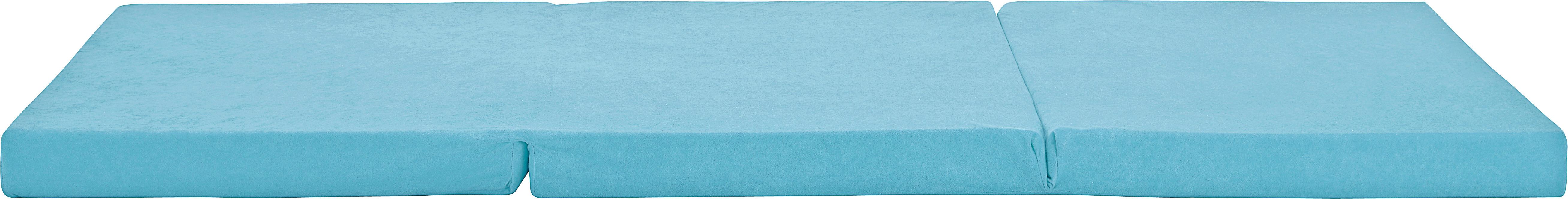 Faltmatratze Türkis ca. 65x185cm - Türkis, Modern (65/186cm) - Mömax