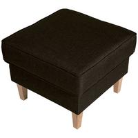 Hocker Lorris Braun Flachgewebe - Buchefarben/Braun, Design, Holz/Textil (53/45/53cm) - Max Winzer