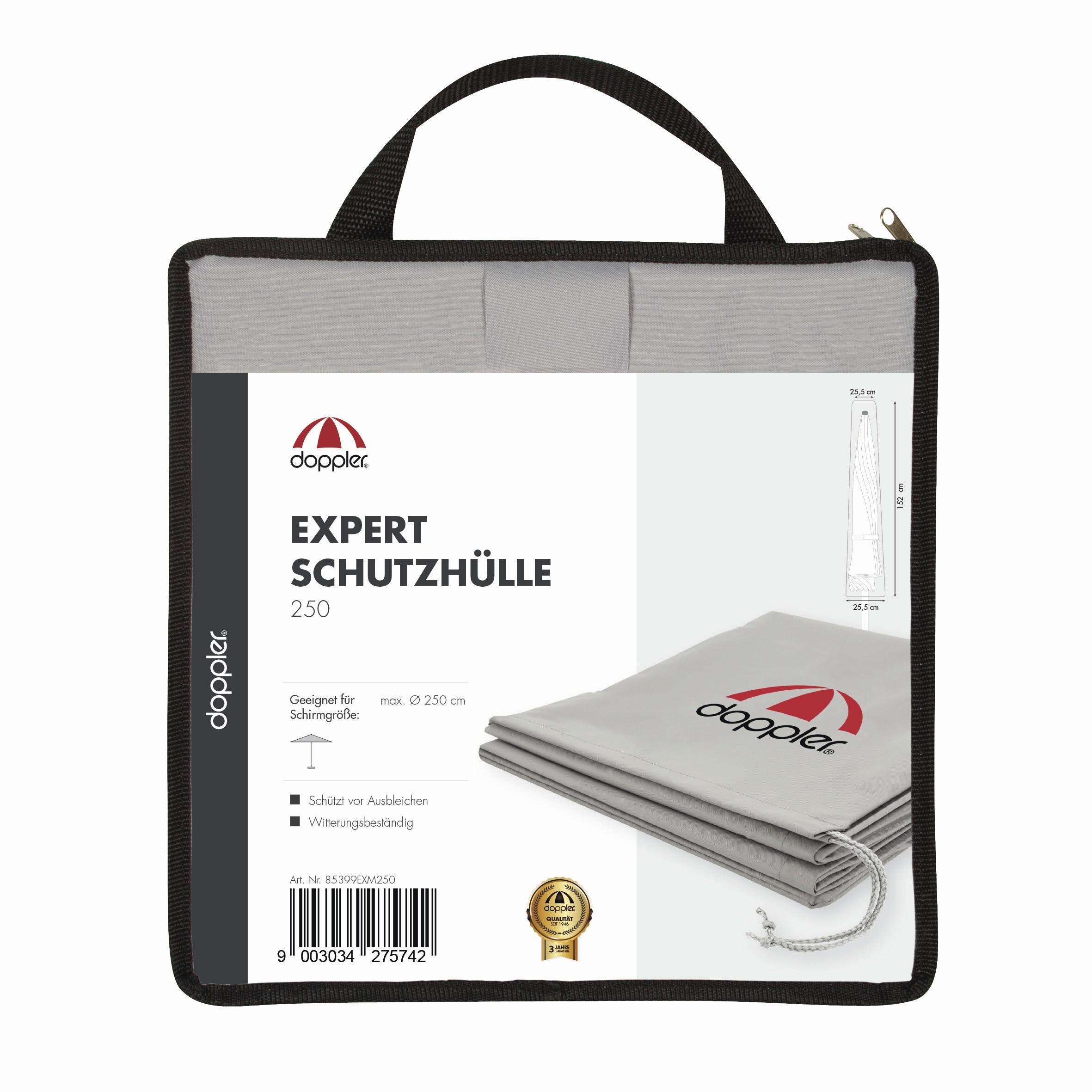 POKROWIEC NA PARASOL EXM 250 - szary, Basics, tkanina (250cm) - Mömax