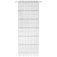 Fertigvorhang Louis, ca. 140x245cm - Weiß/Grau, KONVENTIONELL, Textil (140/245cm) - MÖMAX modern living
