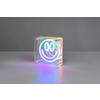 LED-DEKORATIONSLAMPA HELGA - transparent, Modern, metall/plast (14,5/14,5/5cm) - Mömax