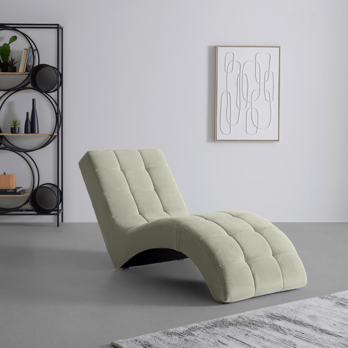 Fotoliu sezlong de relaxare LAGUNA - grej, Modern, textil (68/80/167cm) - Mömax