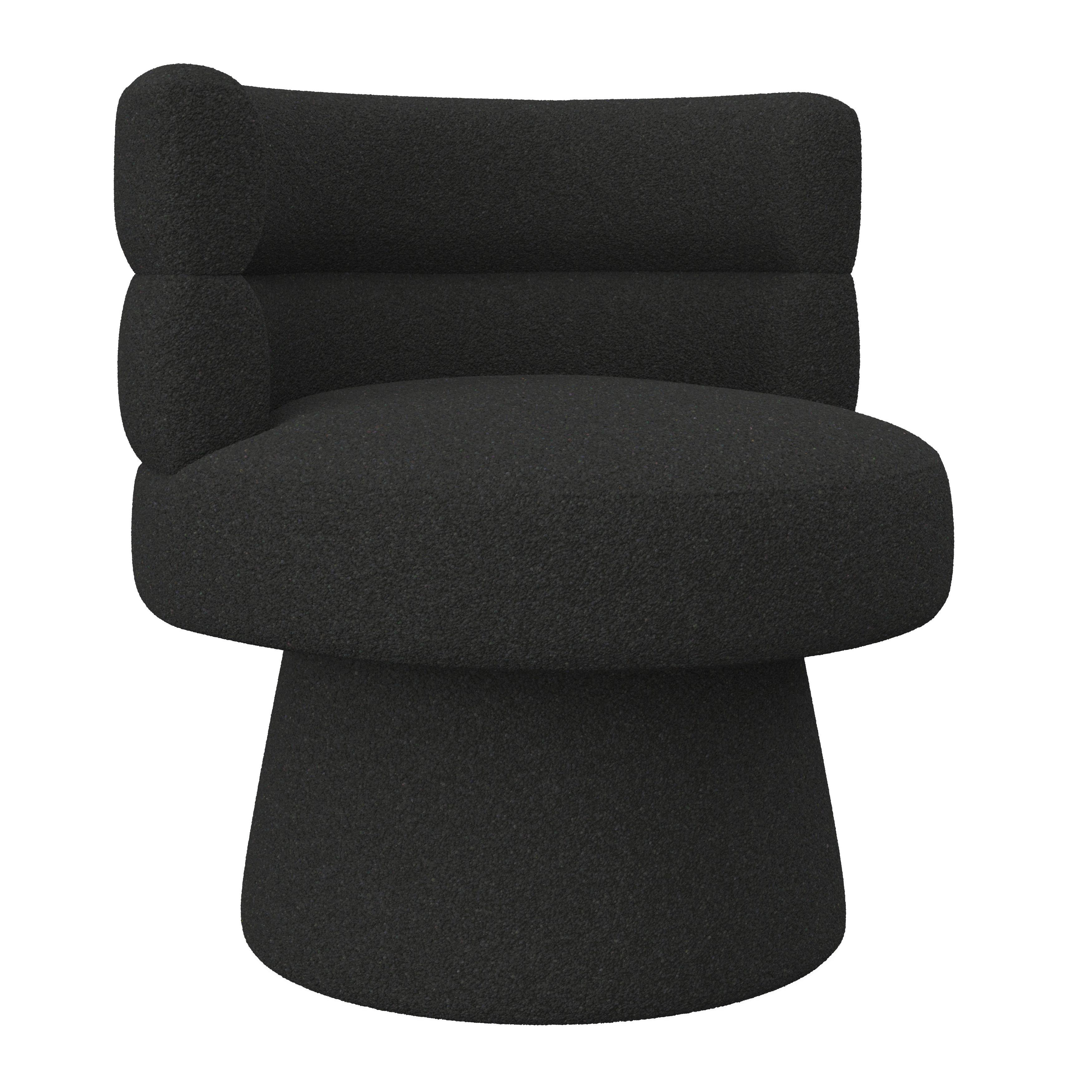 STOL MED ARMSTÖD JULINA - svart, Modern, trä/textil (71/74/72cm) - Bessagi Home