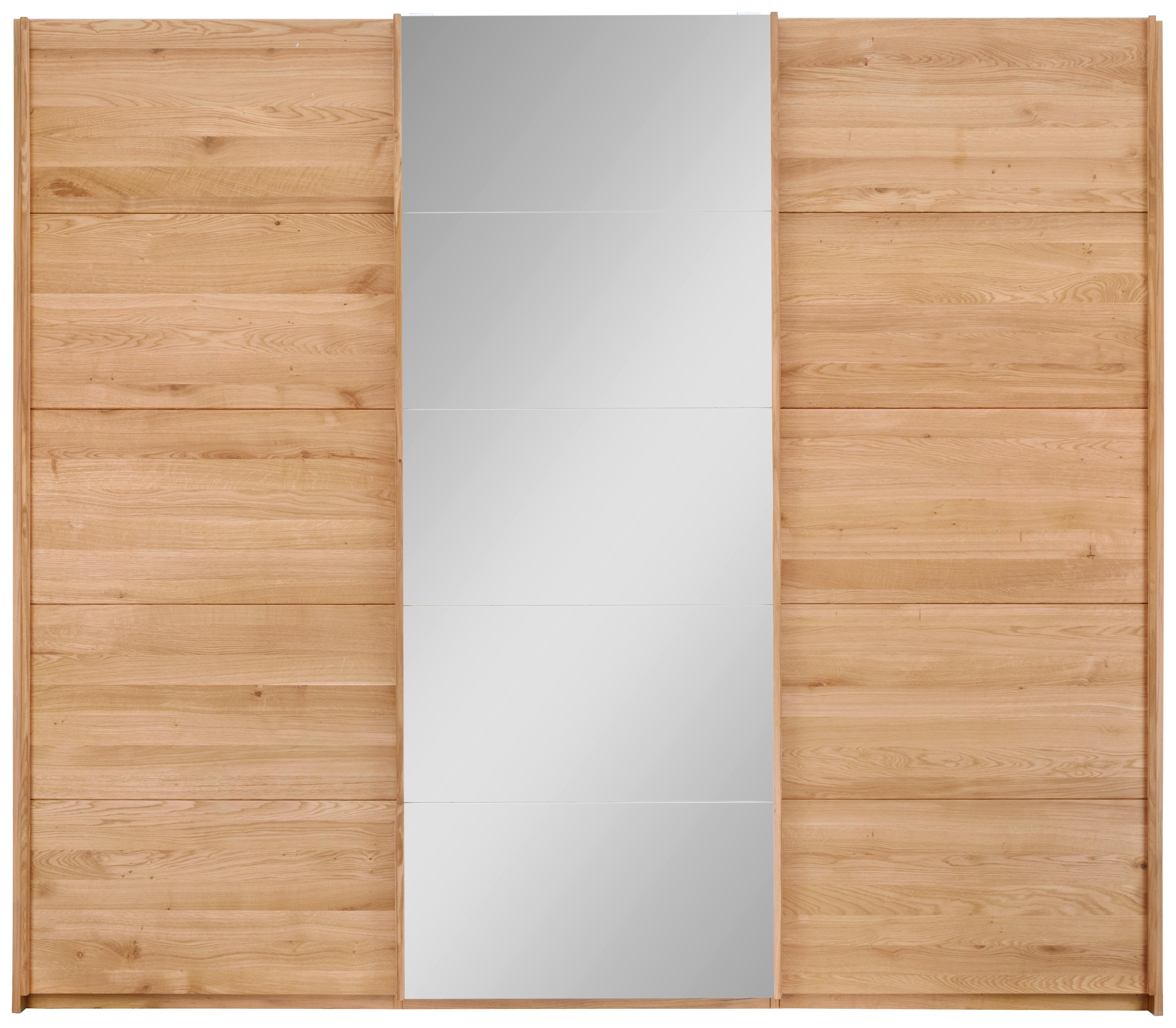 KAST MET ZWEEFDEUREN MONTERRAY - Eikenkleuren, Konventionell, Houtcomposiet/Hout (250/222/60cm) - Premium Living