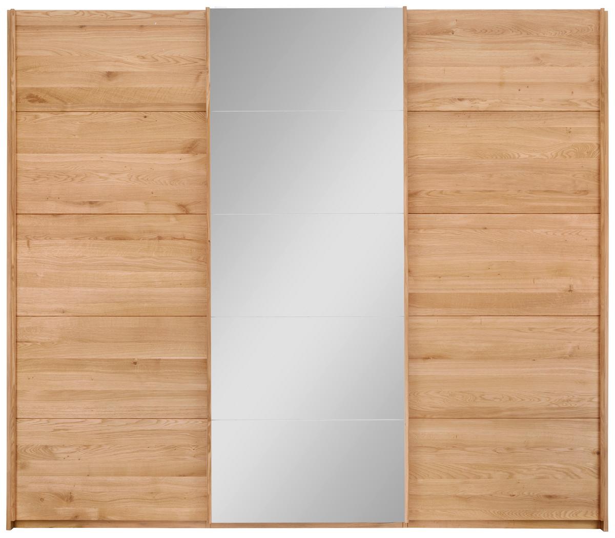 Schwebetürenschrank Monterray Eichefarben - Eichefarben, KONVENTIONELL, Holz/Holzwerkstoff (250/222/60cm) - ecoTree