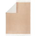 Decke Livia Wende, 130x170 cm - Beige/Weiß, ROMANTIK / LANDHAUS, Textil (130/170cm) - Mömax modern living