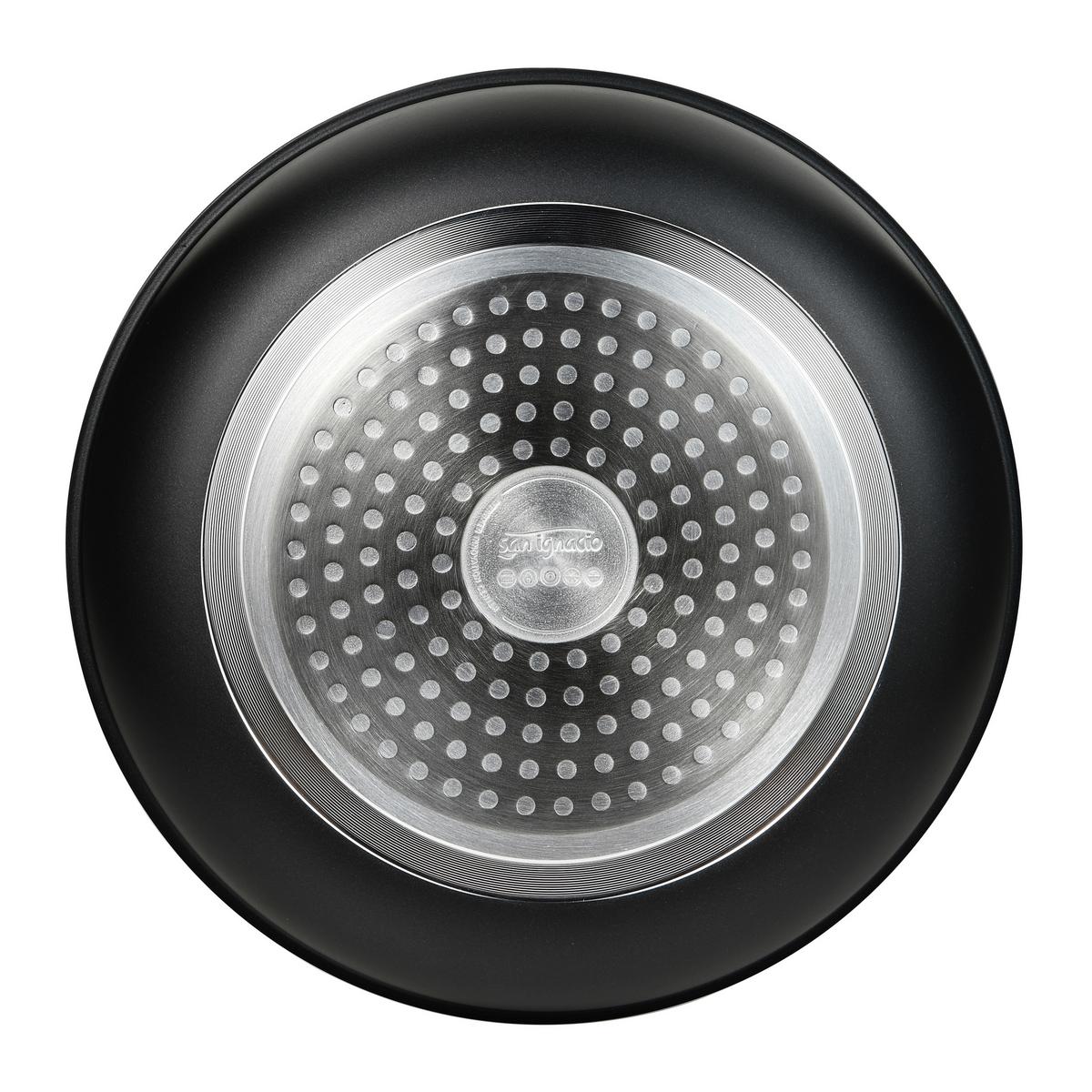 Tigaie pentru prăjit Click&Cook, cca. 20cm - negru, Konventionell, metal (20/4,3cm) - Mömax