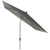 Sonnenschirm BHT: 250x258x250 cm Anthrazit/Olivgrün - Anthrazit/Olivgrün, KONVENTIONELL, Textil/Metall (250/250cm) - Siena Garden