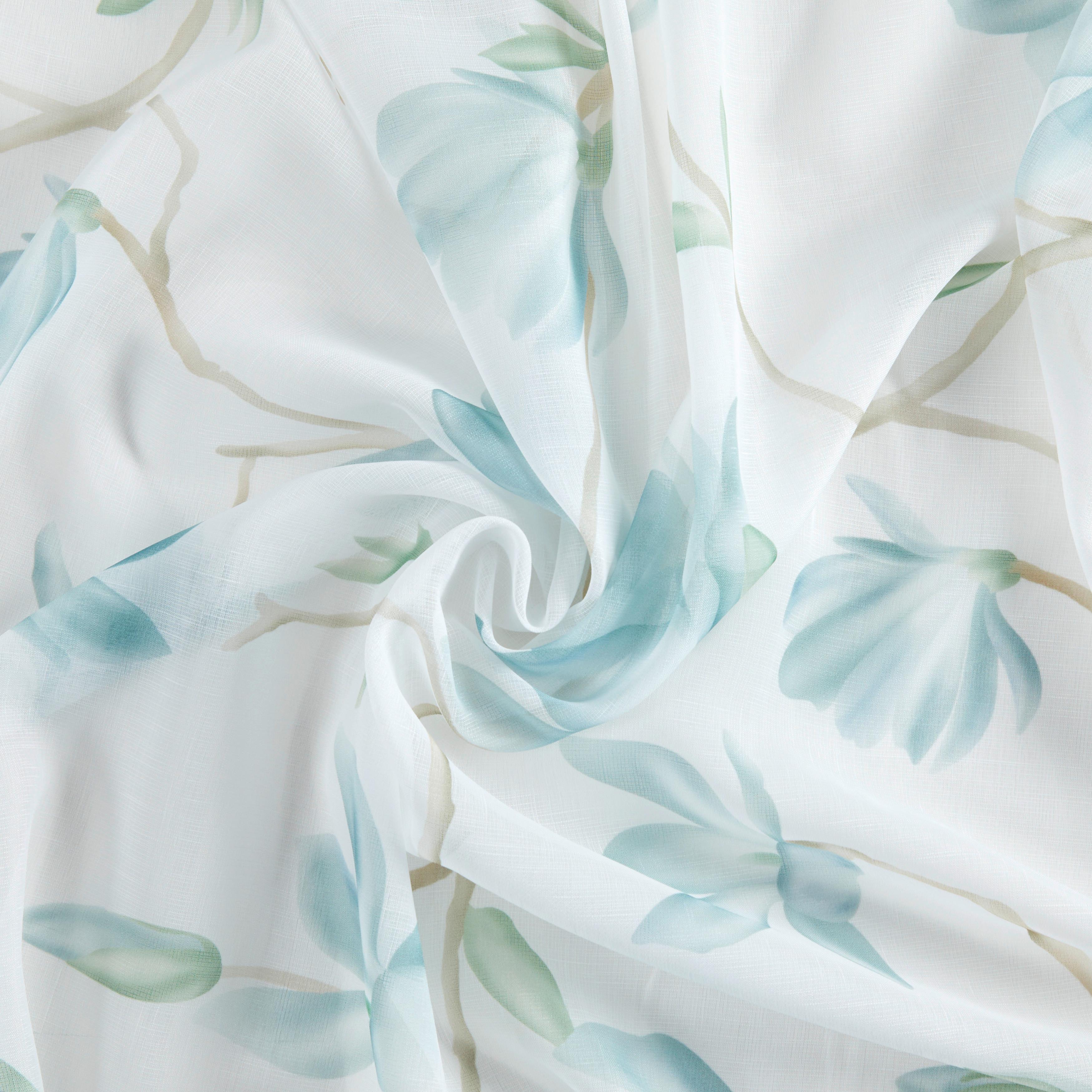 Končana Zavesa Magda - modra, Basics, tekstil (140/245cm) - Modern Living