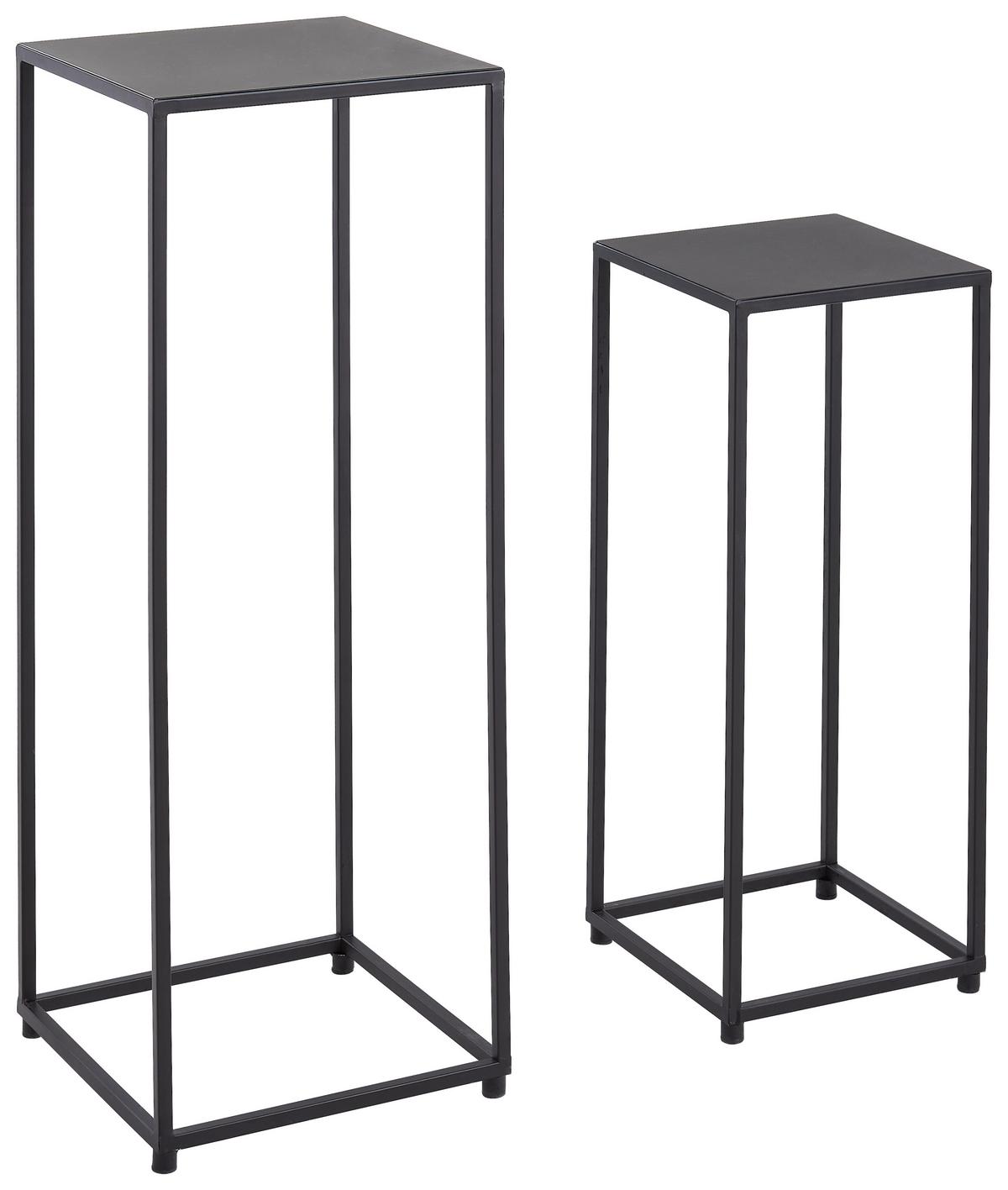 STOJAK NA KWIATY SILKE - czarny, Lifestyle, metal (25/25/60cm) - Landscape