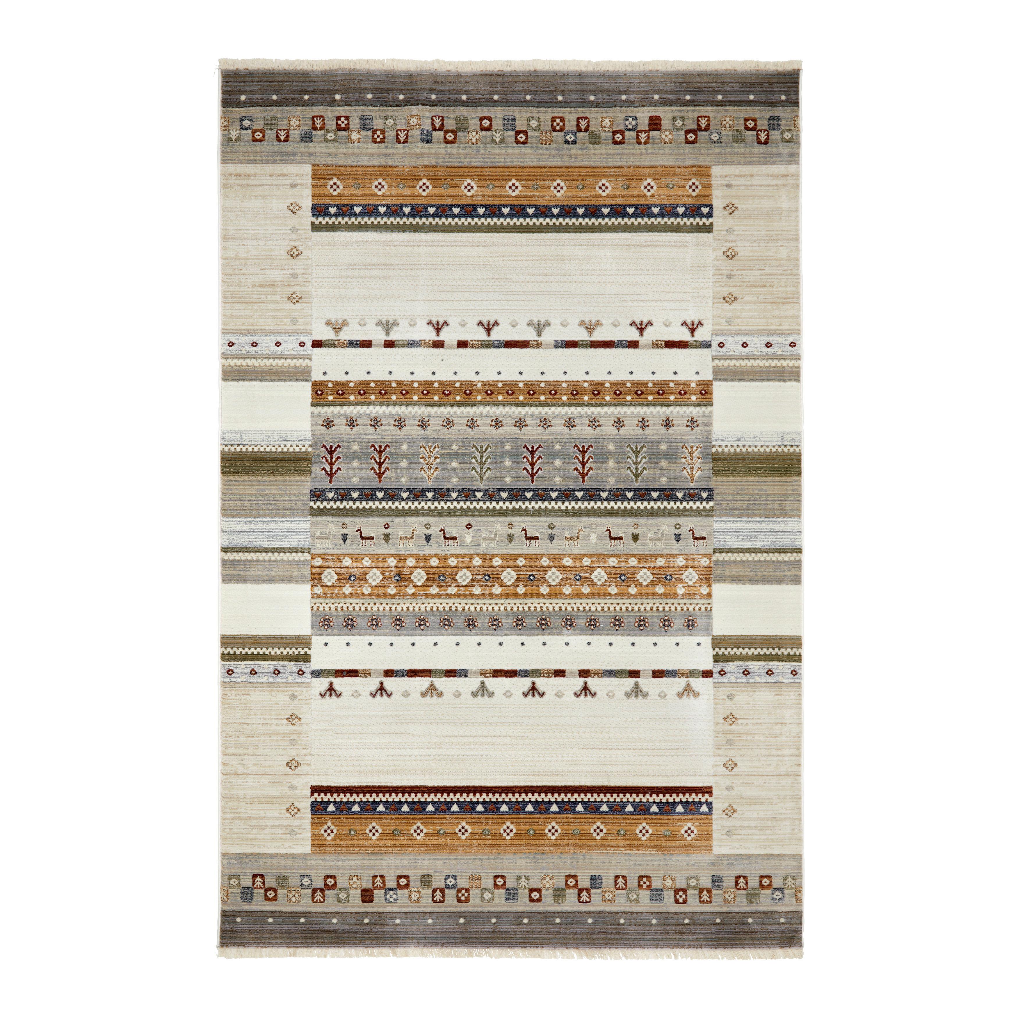 Webteppich Selin in Beige/Braun ca. 160x240cm - Beige, MODERN, Textil (160/240cm) - Modern Living
