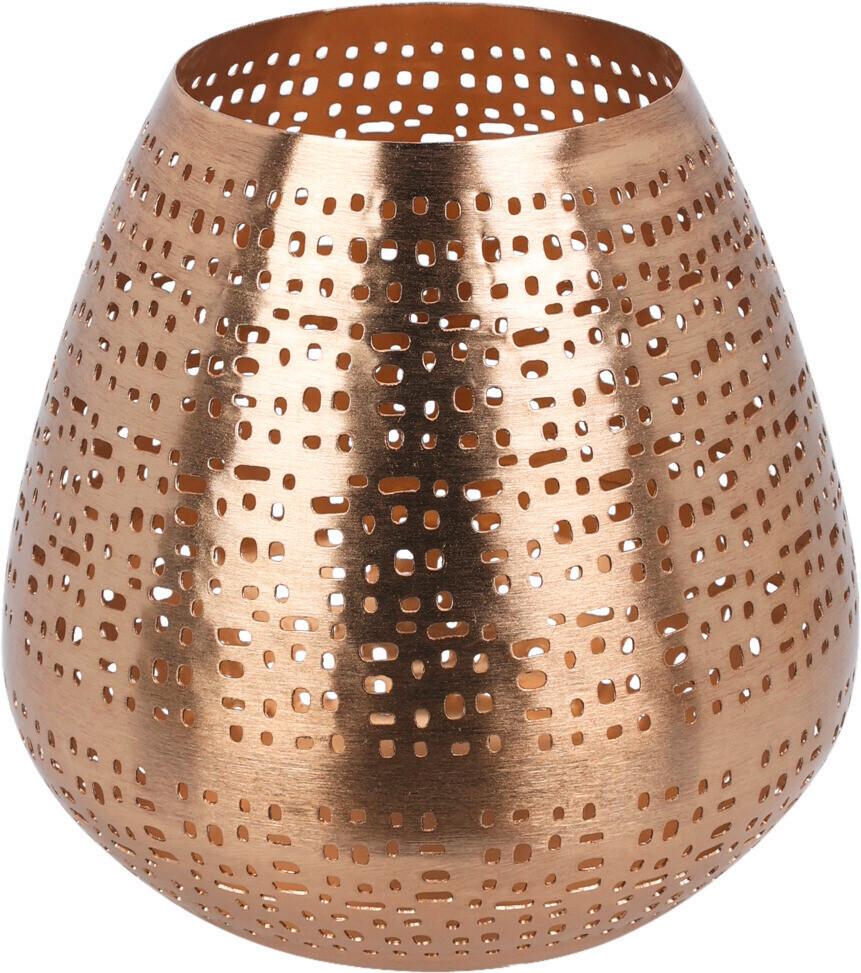 Teamécsestartó Glam Living - aranyszínű, Basics, fém (15/15cm)